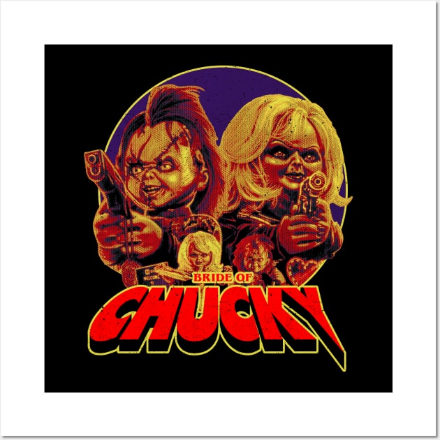 Bride of Chucky Vintage Wall Art by OrcaDeep